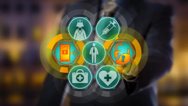 иллюстрация о медицинской информации