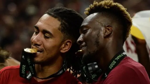 Chris Smalling ve Tammy Abraham