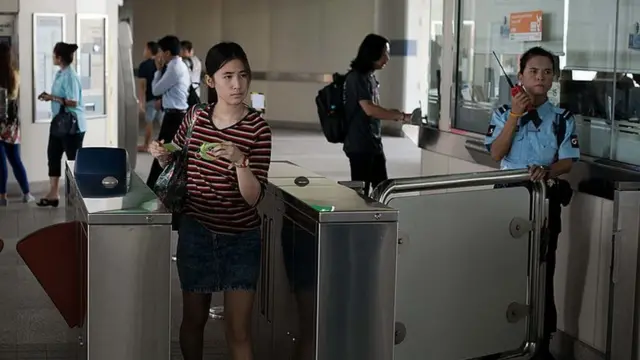 ผู้โดยสารรถไฟฟ้าบีทีเอส