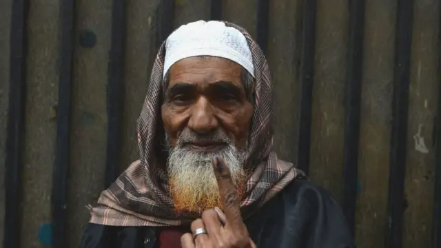 મતદાતાની તસવીર