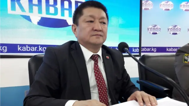 Саламаттыкты сактоо министри Космосбек Чолпонбаев