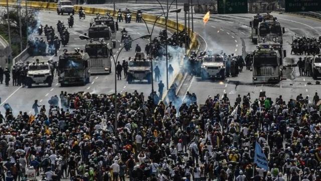 Венесуэла протесты