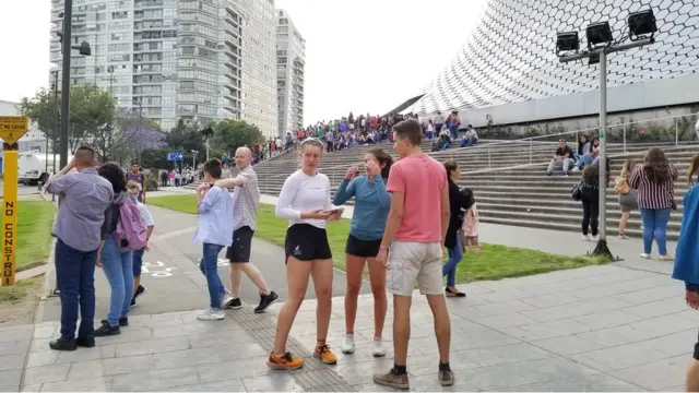 Visitantes del Museo Soumaya