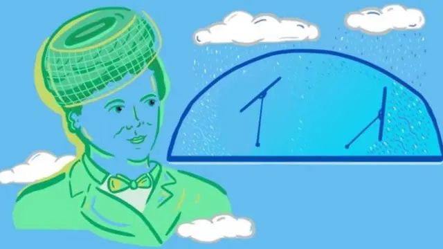 illustration of a women with some windscreen wipers/ మ‌హిళ ఊహా చిత్రం