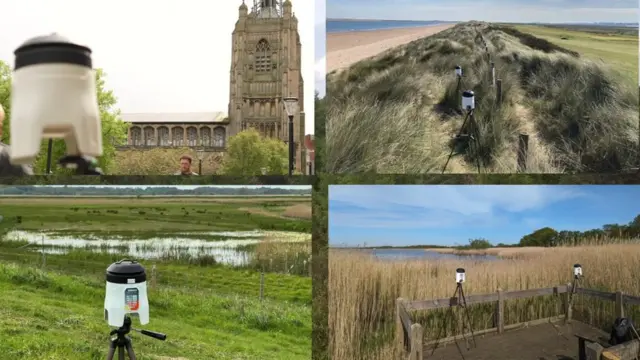 Тажриба учун Норвич шаҳри танланди, чунки унда шаҳар ҳавоси ҳам бор, қирғоқ ҳам, ўрмон ҳам, далалар ҳам.