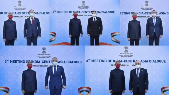 भारतीय विदेश मंत्री एस जयशंकर विदेशी नेताओं के साथ