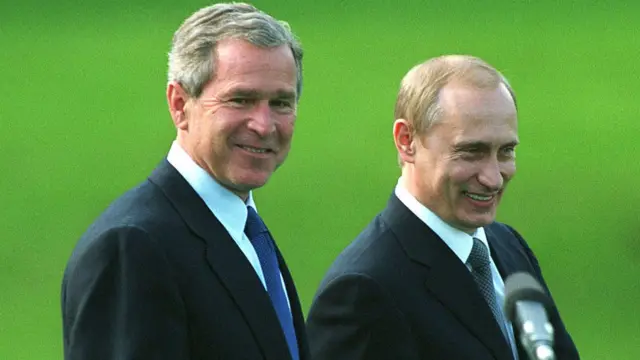 बुश और पुतिन