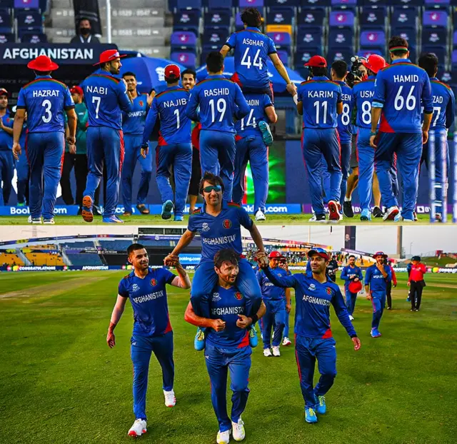 अफ़ग़ानिस्तान की टीम फिलहाल ग्रुप-2 में दूसरे स्थान पर है