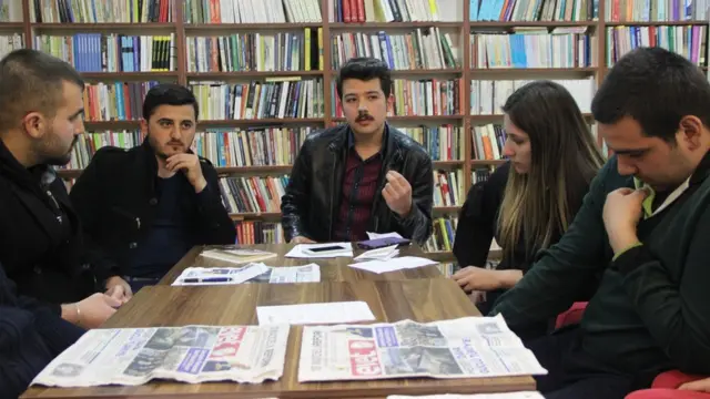 Yozgat Bozok Üniversitesi'nden bir grup öğrenci