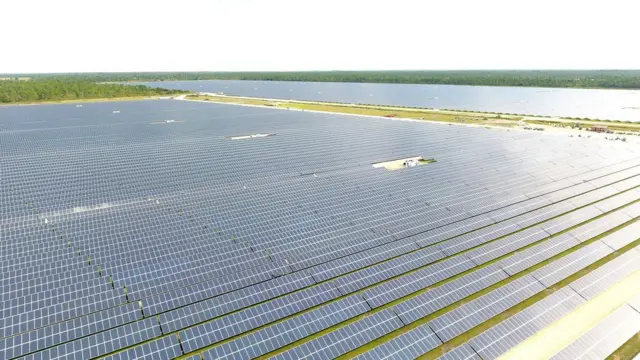 Paneles solares en Babcock Ranch