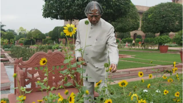 एपीजे अब्दुल कलाम राष्ट्रपति भवन में