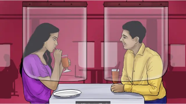 कैफ़े में डिनर