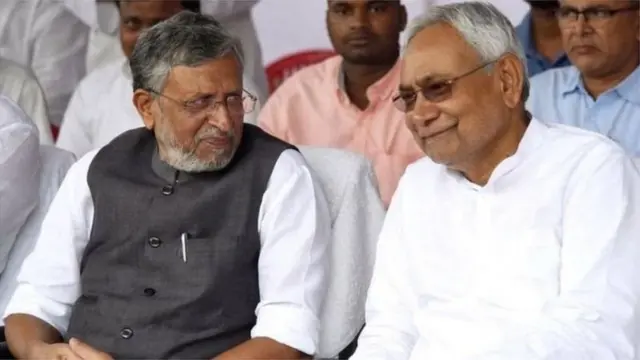 सुशीलकुमार मोदी, नितीश कुमार