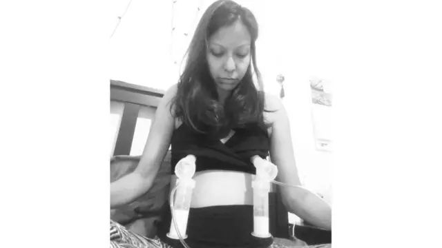 다른 아이들을 위해 모유를 기부한 웬디