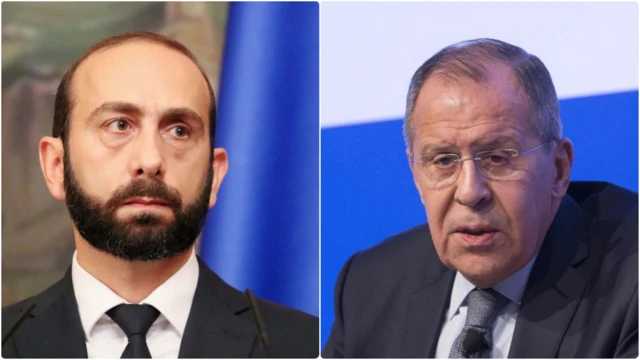 Rusiya və Ermənistanın XİN başçıları