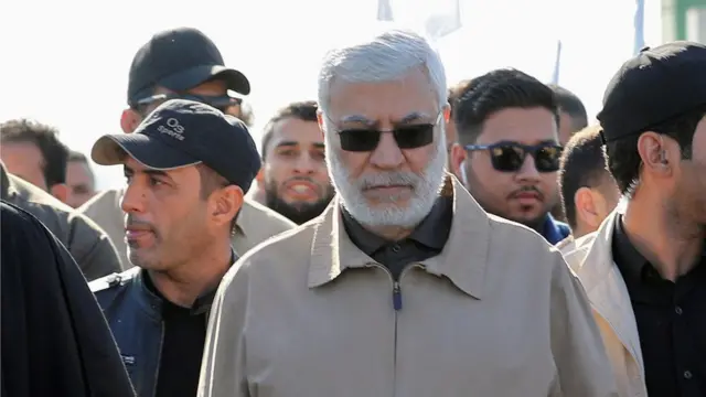 ABD tarafından öldürülen Haşdi Şabi komutanı Ebu Mehdi el-Mühendis.