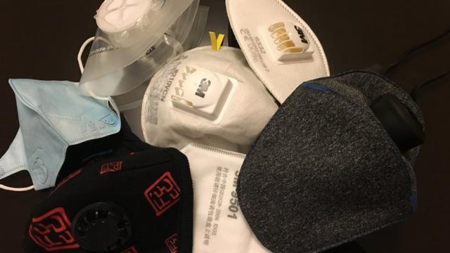 Máscaras para se proteger da poluiçãopokerstarsPequim