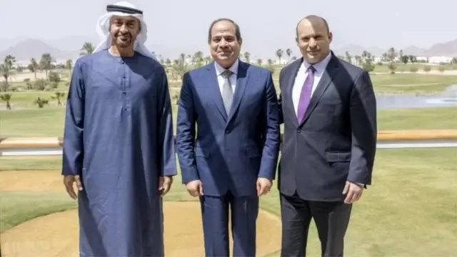 Madaxda qaar ka mid ah dalalka carabta iyo Israa'iil