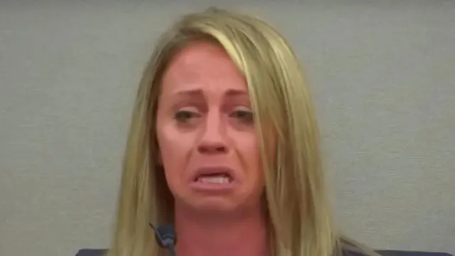 Amber Guyger en el juicio
