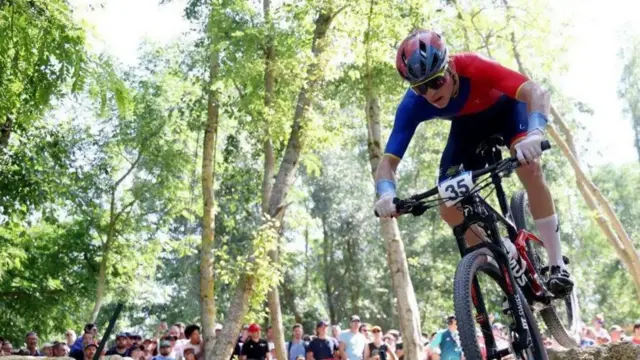 Романо Пунтенер, бициклиста из Лихтенштајна