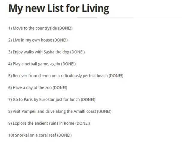 перші 10 записів у списку