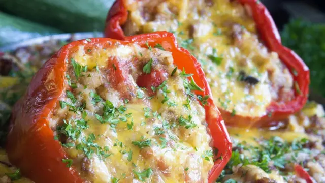 Pimentones rellenos