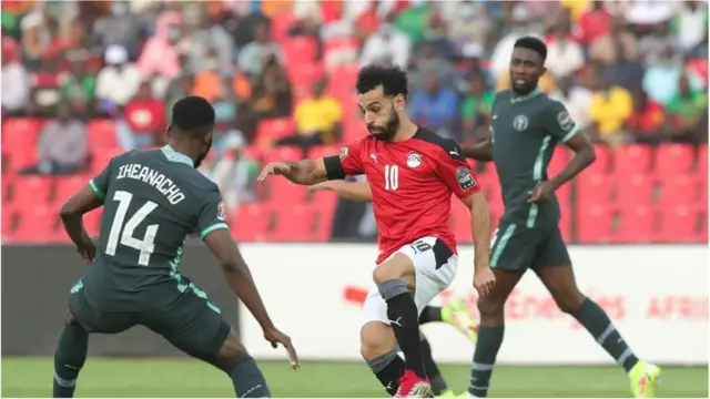 Iheanacho ati Salah koju ara wọn