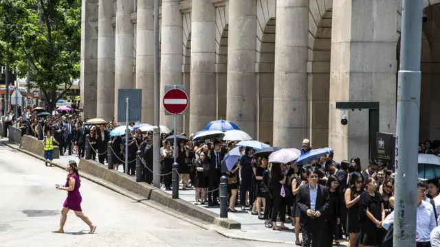 香港法律界游行