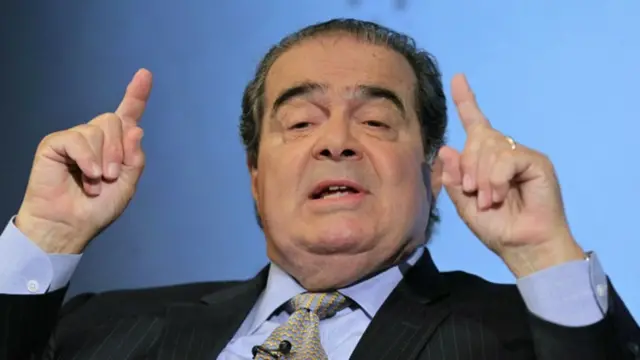 Juez Antonin Scalia, fallecido en febrero