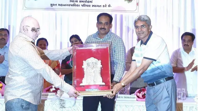 સુરતમાં એમ. થેન્નારસન