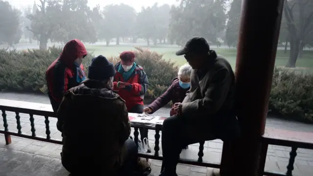 चीन में धुंध