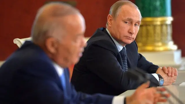 Путин ва Каримов