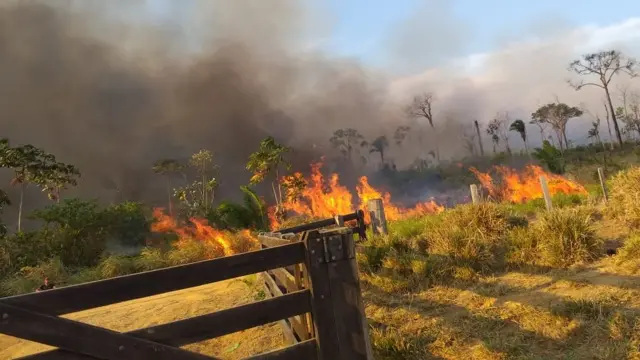 Queimada na zona ruralsport nacional apostasMachadinho D'Oeste