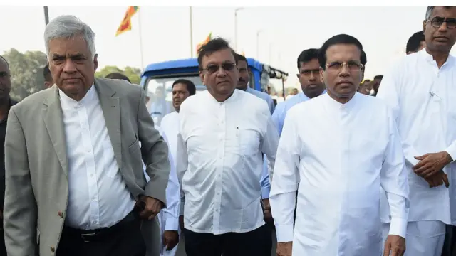 மைத்திரிபால சிறிசேன மற்றும் ரணில் விக்கிரமசிங்க