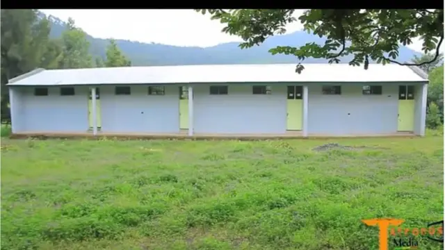 አዲስ የተገነባው ትምህርት ቤት