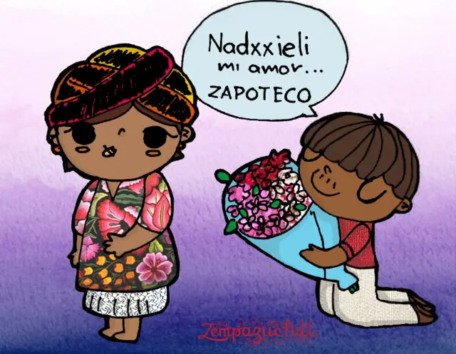 "Te amo" en zapoteco