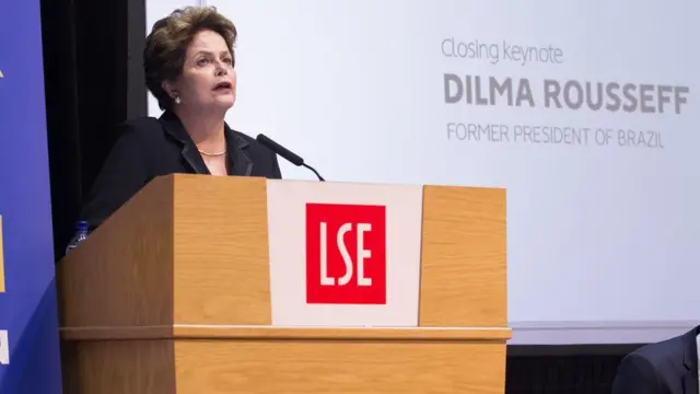 A ex-presidente Dilma Rousseffhyolyn caça níquelpalestra