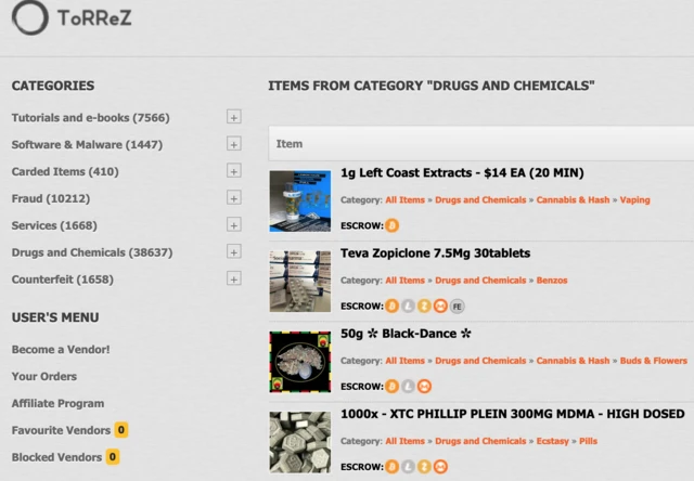 Classificados na plataforma Torrez