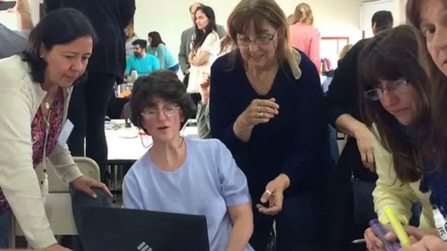 Profesores de la provicina de Santa que participaron de un entrenamiento dictado por la Universidad finlandesa de Tampere