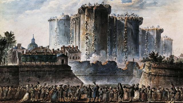 A tomada da Bastilha marcou a queda do antigo regime e da monarquia absolutista
