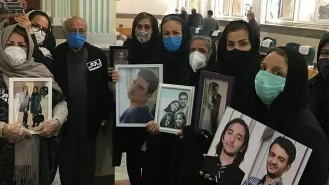 خانواده های جانباختگان هواپیمای اوکراینی