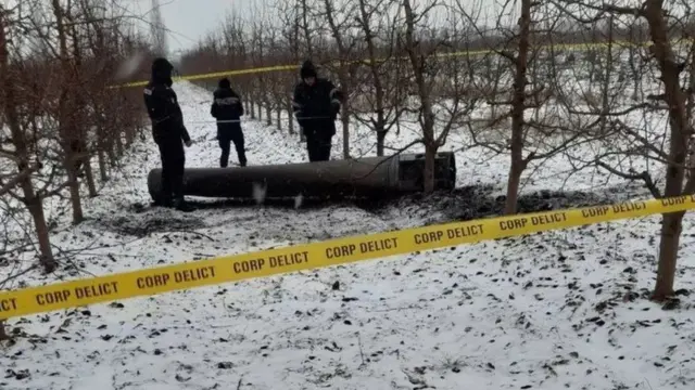 Ракета упала в Молдове
