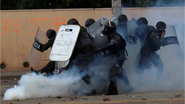 Protestas en Honduras