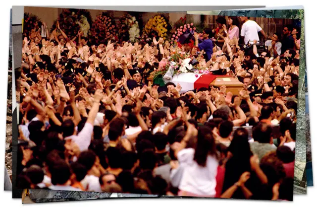 Funeral de Giovanni Falcone