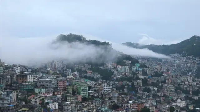 मिजोरम का एक दृश्य