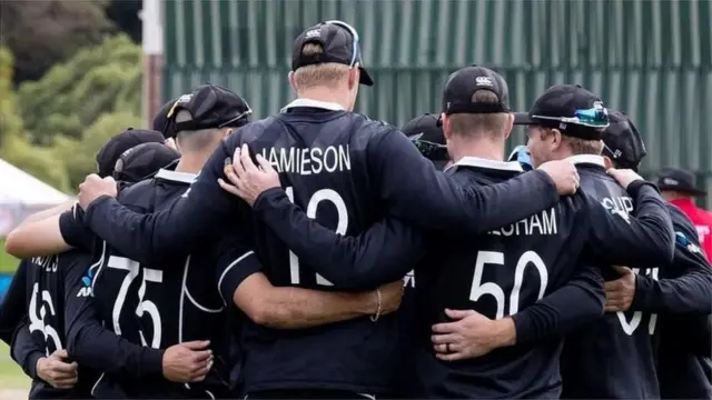 न्यूज़ीलैंड की टीम