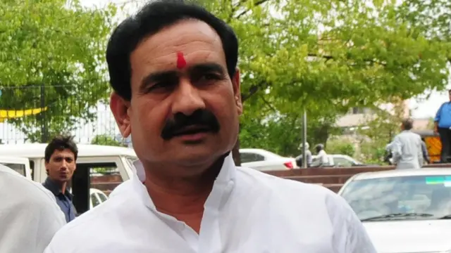 মধ্যপ্রদেশের স্বরাষ্ট্রমন্ত্রী ও বিজেপি নেতা নরোত্তম মিশ্র