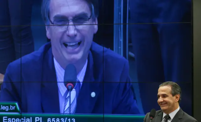 Jair Bolsonaro e Silas Malafaia