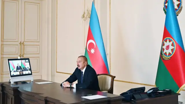 अज़रबैजान के राष्ट्रपति इल्हाम अलीयेव