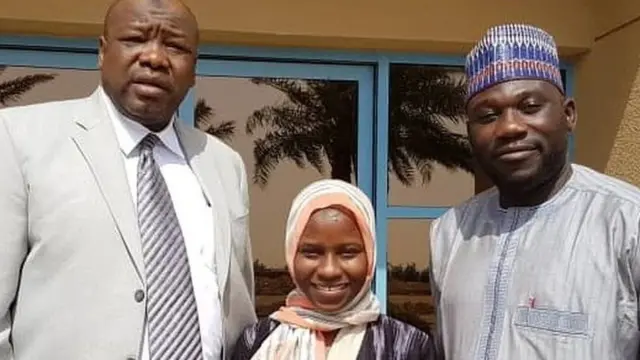 Zainab tare Jami'an Ofishin jakadancin Najeriya a birnin Jidda